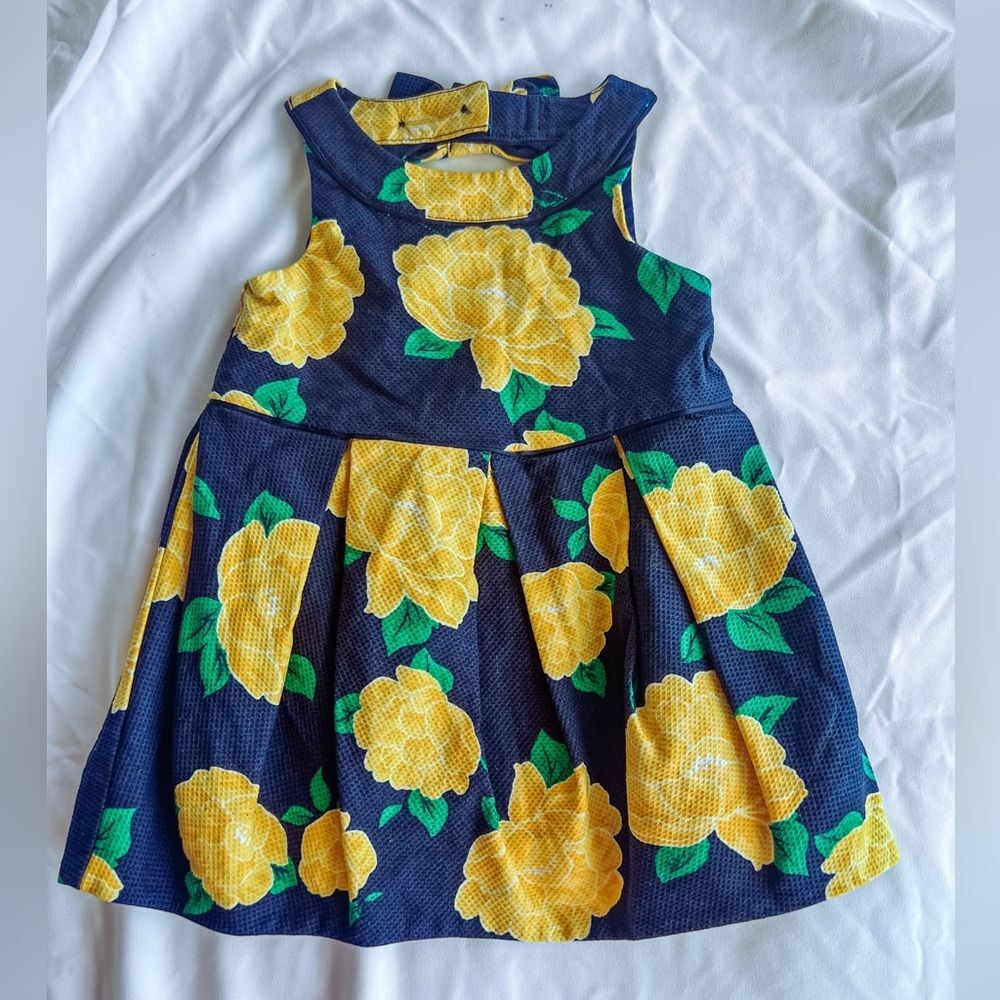 Janie & Jack Peplum Floral Dress